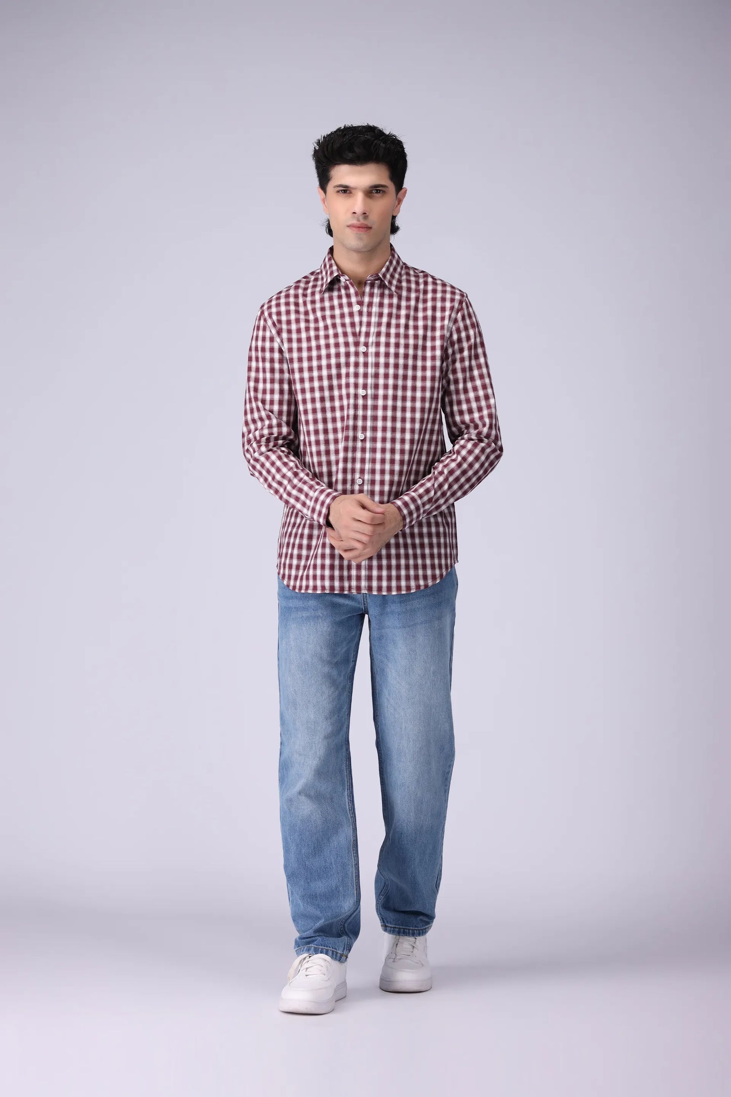 Regular Fit Check Shirt - Cougar Clothing