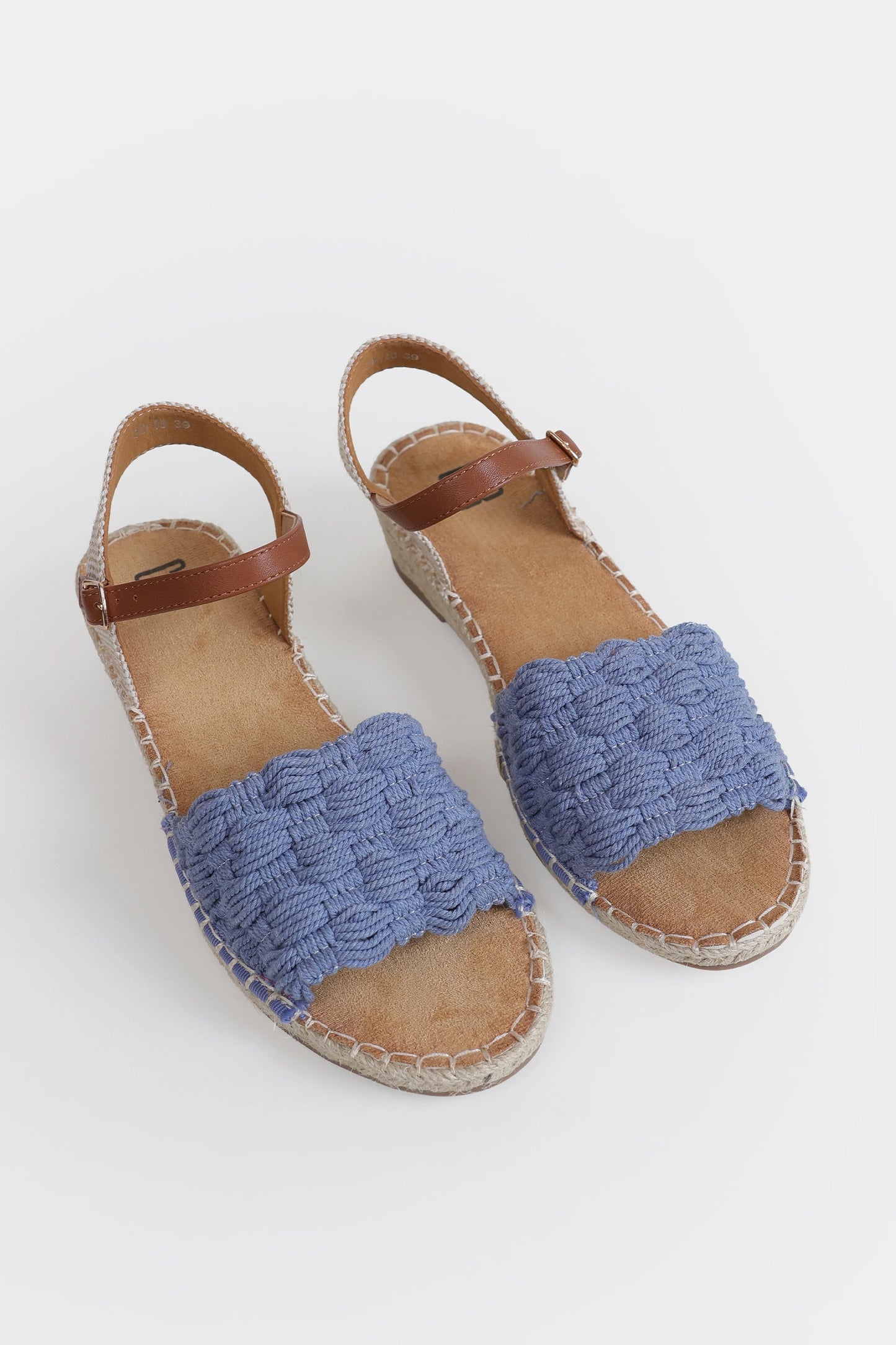 Woven Wedge Sandals - Cougar Clothing