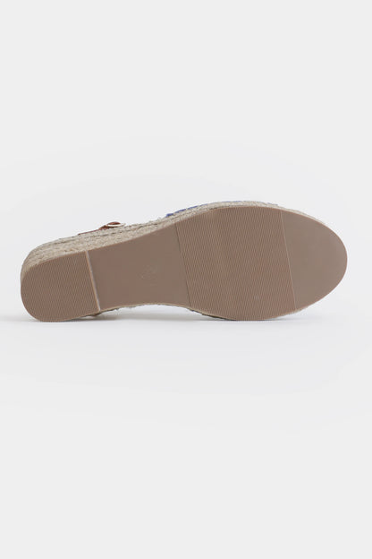 Woven Wedge Sandals - Cougar Clothing