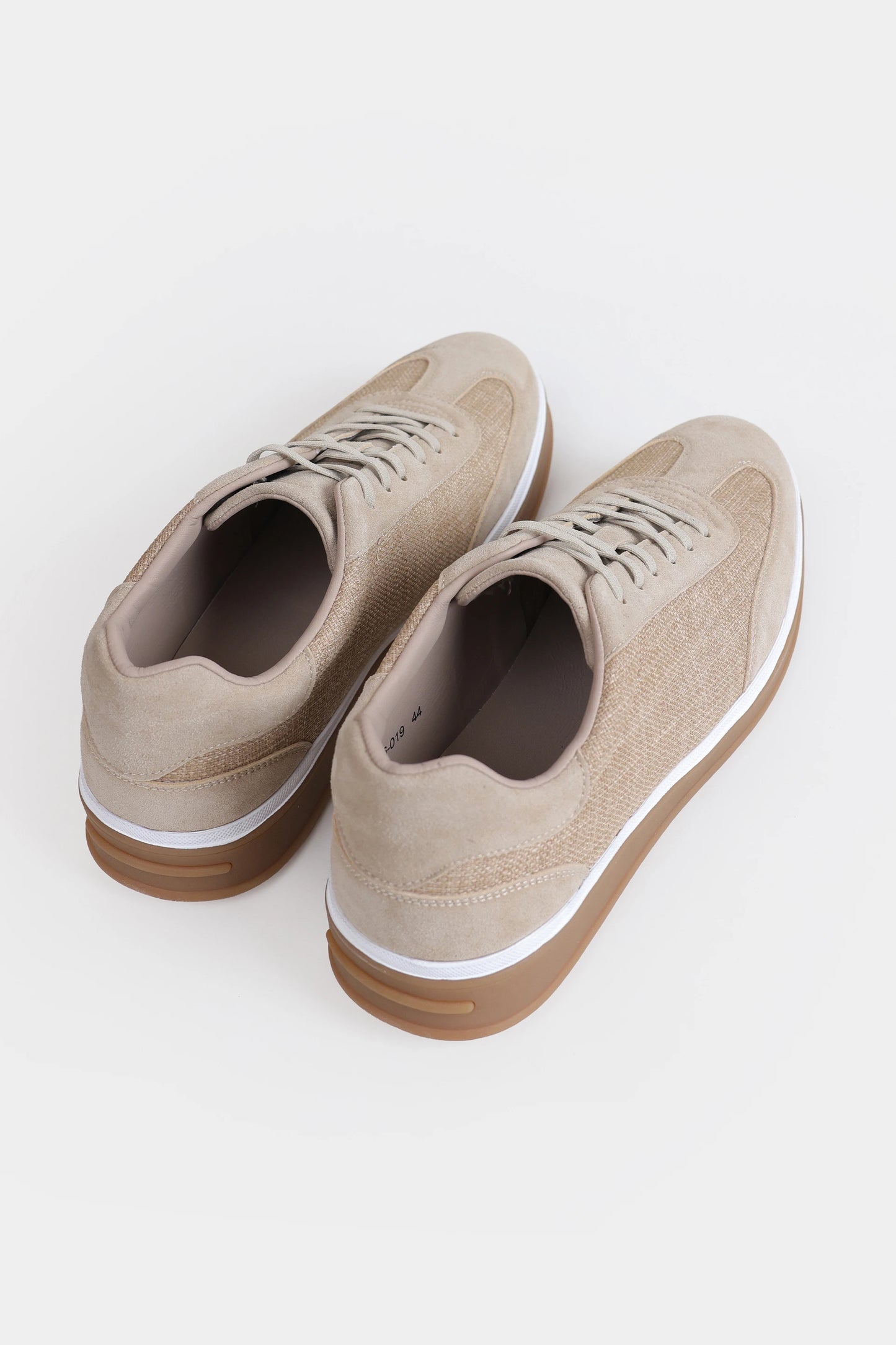 Low-Top Suede Sneakers - Cougar Clothing