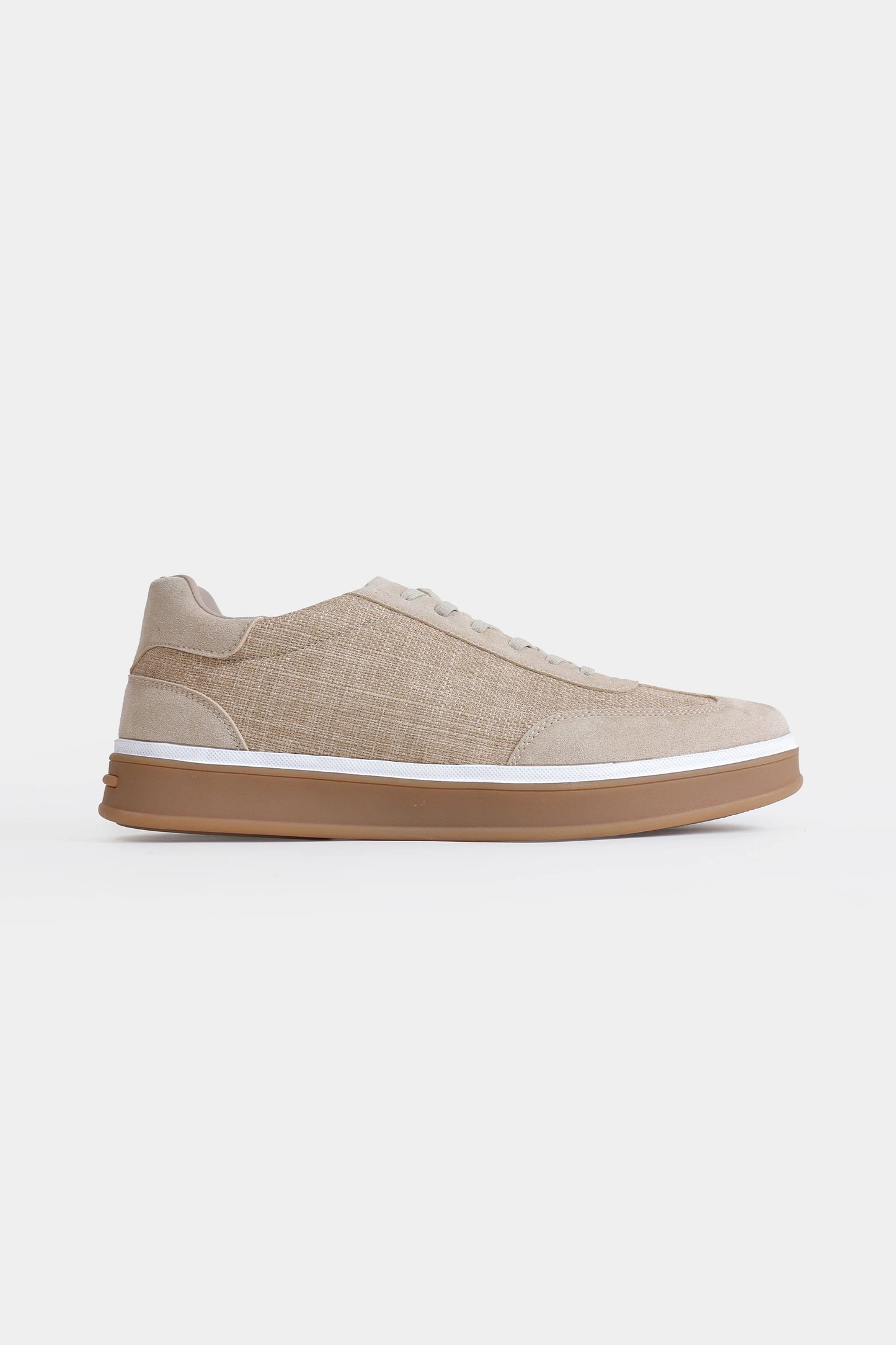 Low-Top Suede Sneakers - Cougar Clothing