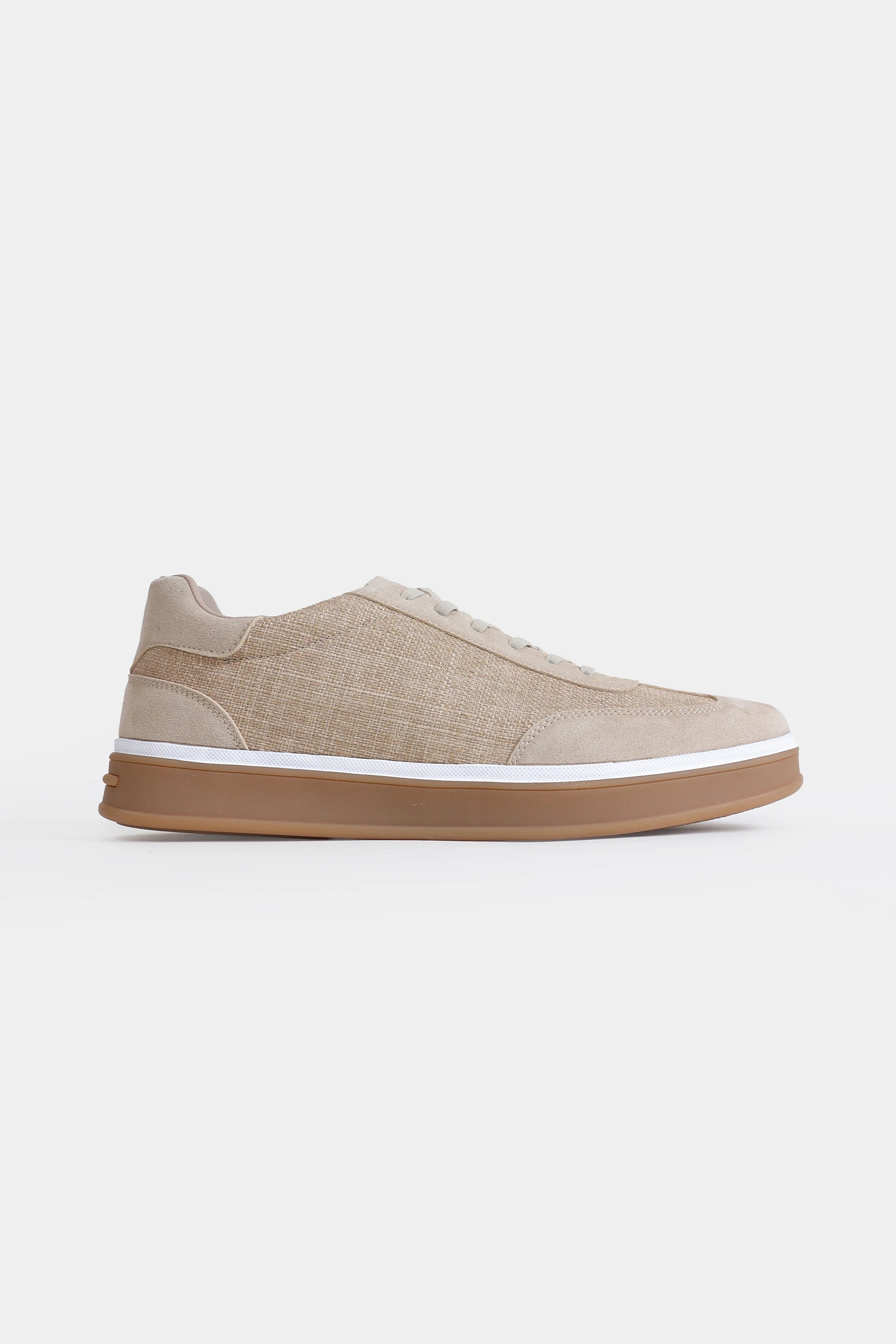 Low-Top Suede Sneakers - Cougar Clothing
