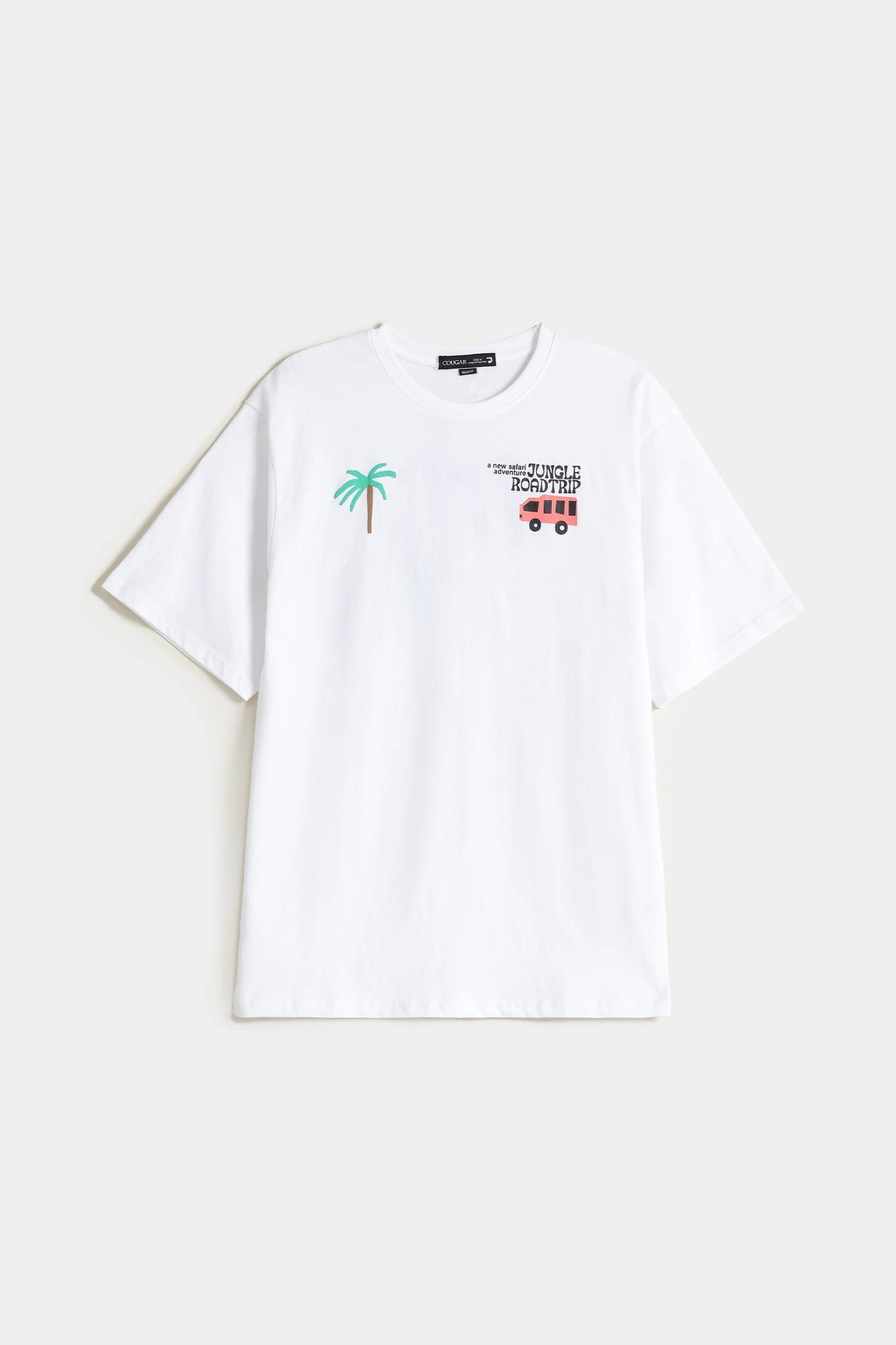 Relaxed Graphic T-Shirt - Cougar Clothing
