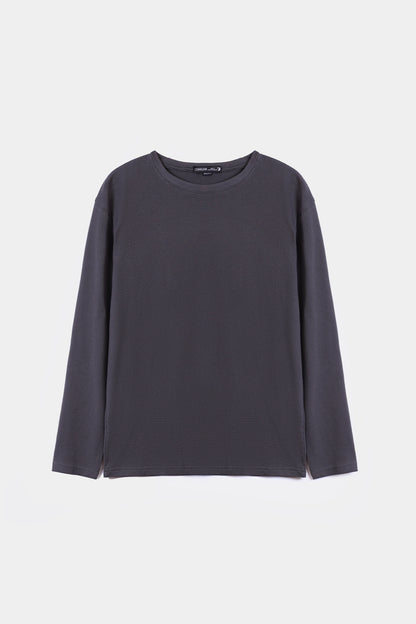 Popcorn Knit T-Shirt - Cougar Clothing