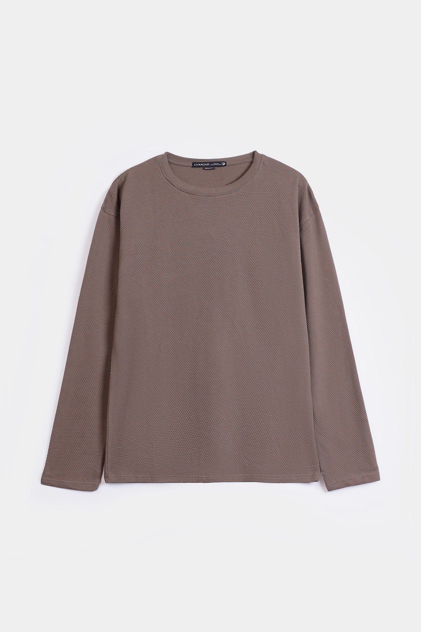 Popcorn Knit T-Shirt - Cougar Clothing