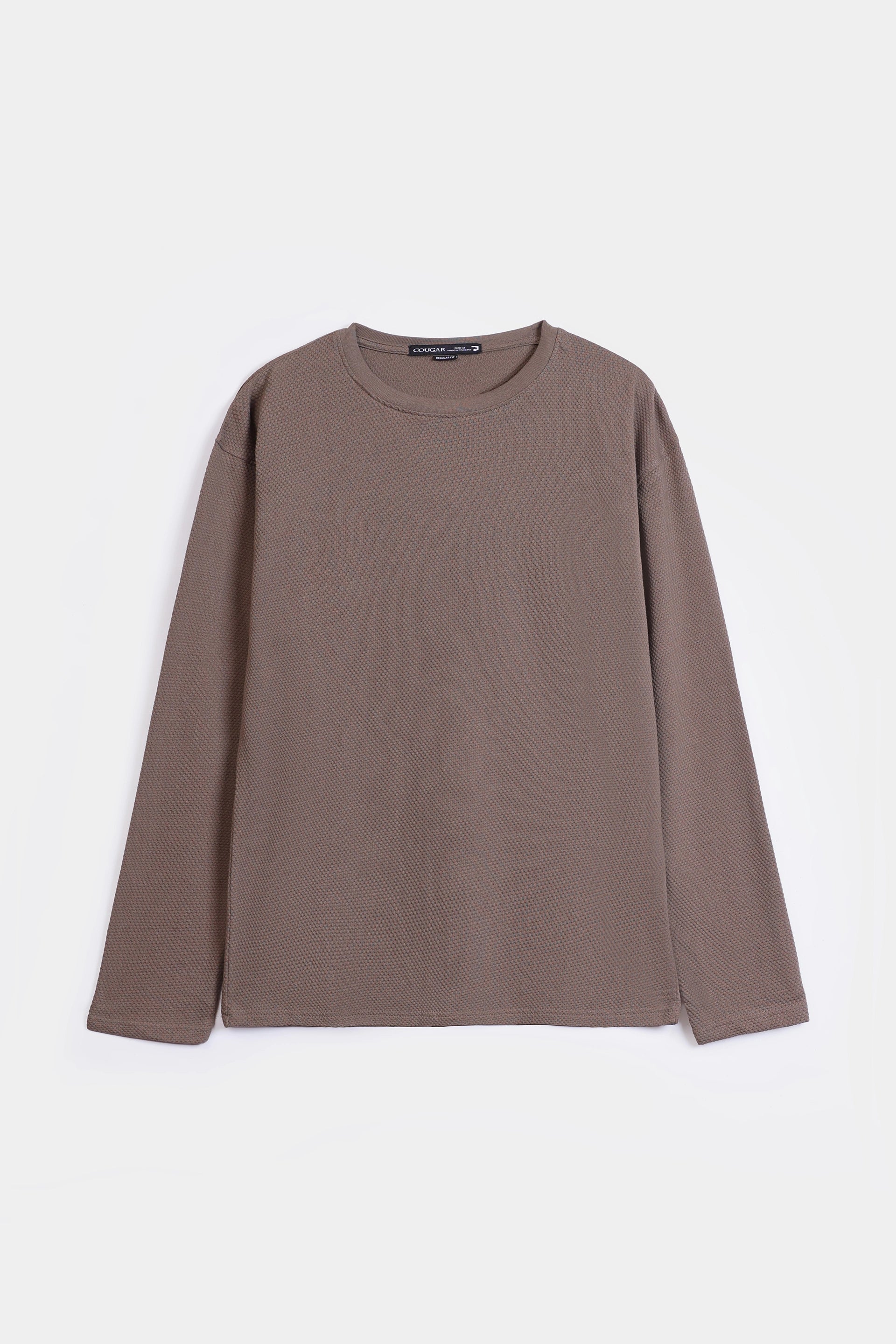 Popcorn Knit T-Shirt - Cougar Clothing