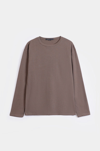 Popcorn Knit T-Shirt - Cougar Clothing