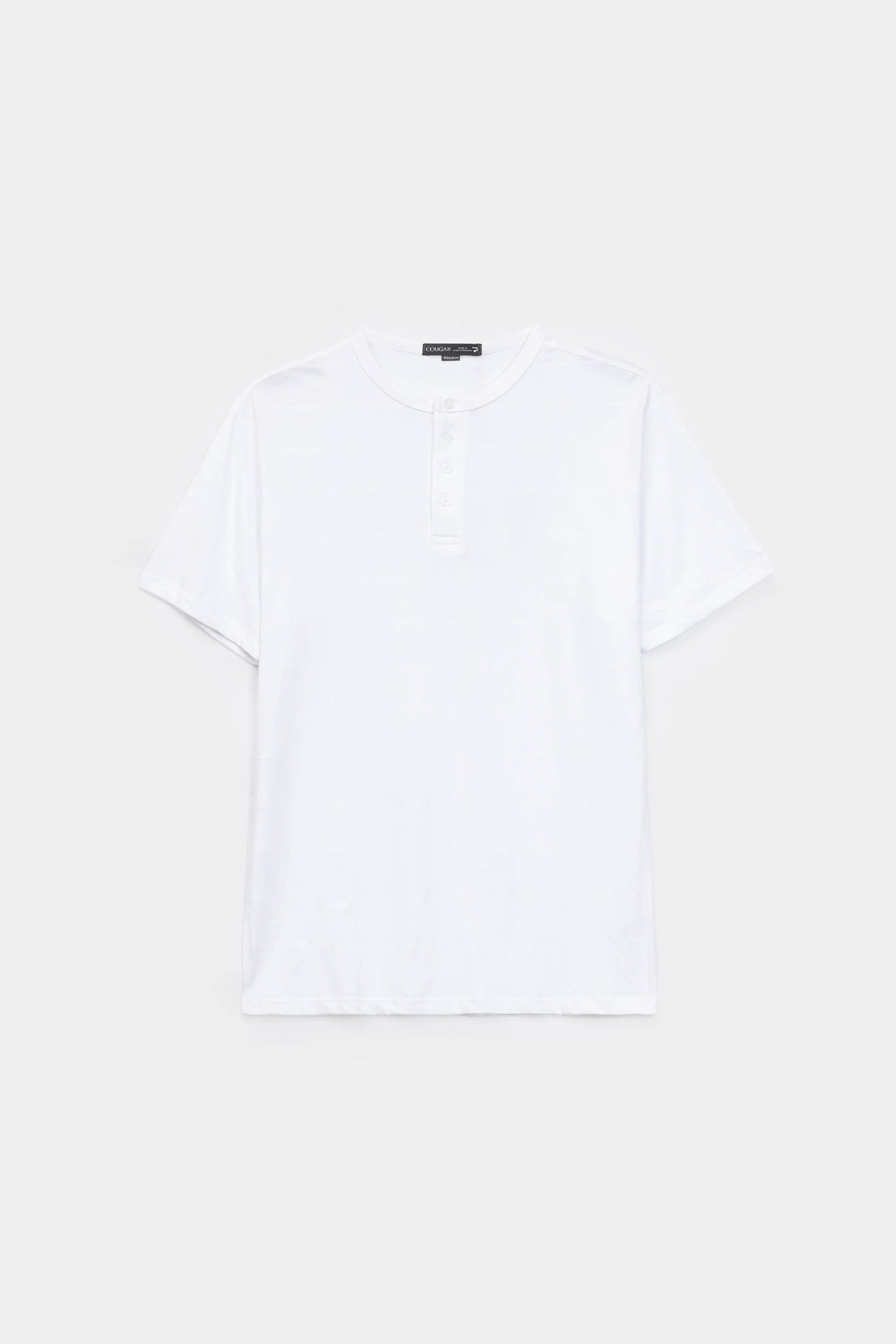 Jacquard Jersey Henley - Cougar Clothing