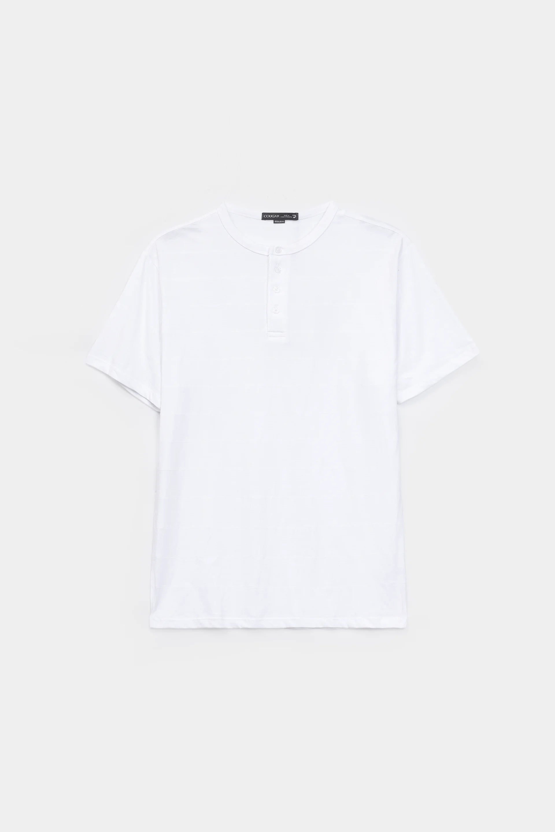 Jacquard Jersey Henley - Cougar Clothing
