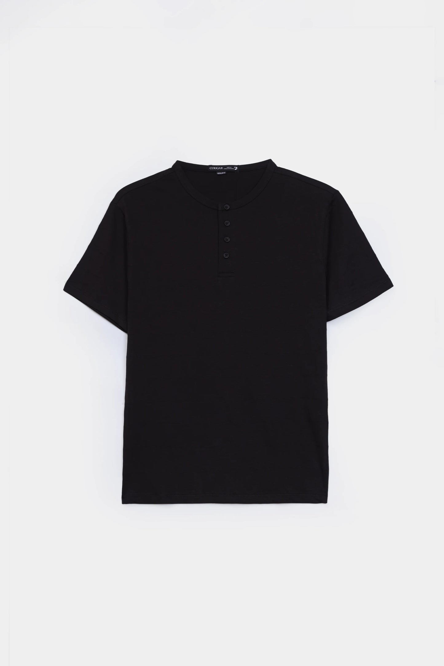 Jacquard Jersey Henley - Cougar Clothing