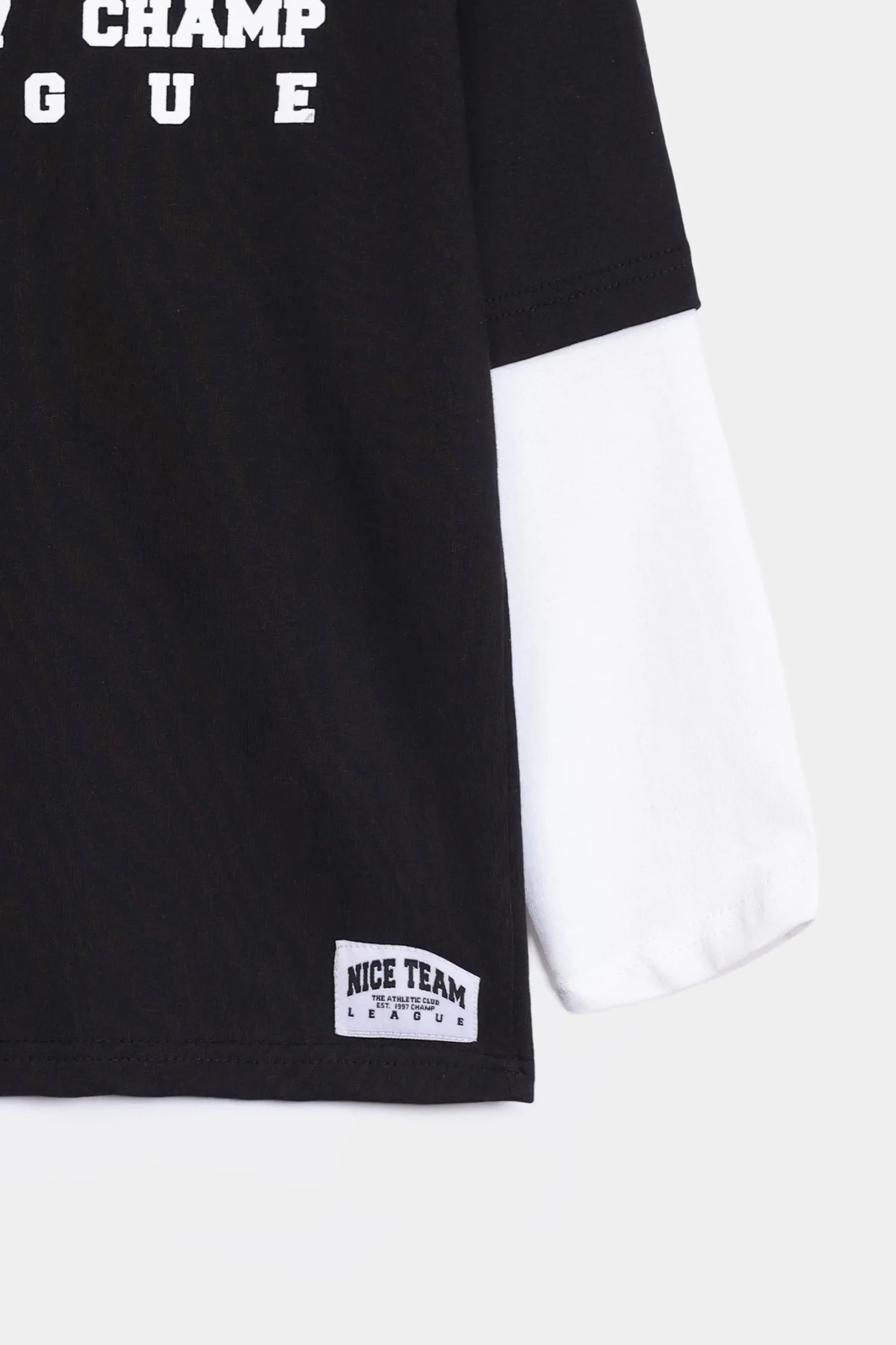 Contrast Sleeved T-Shirt - Cougar Clothing