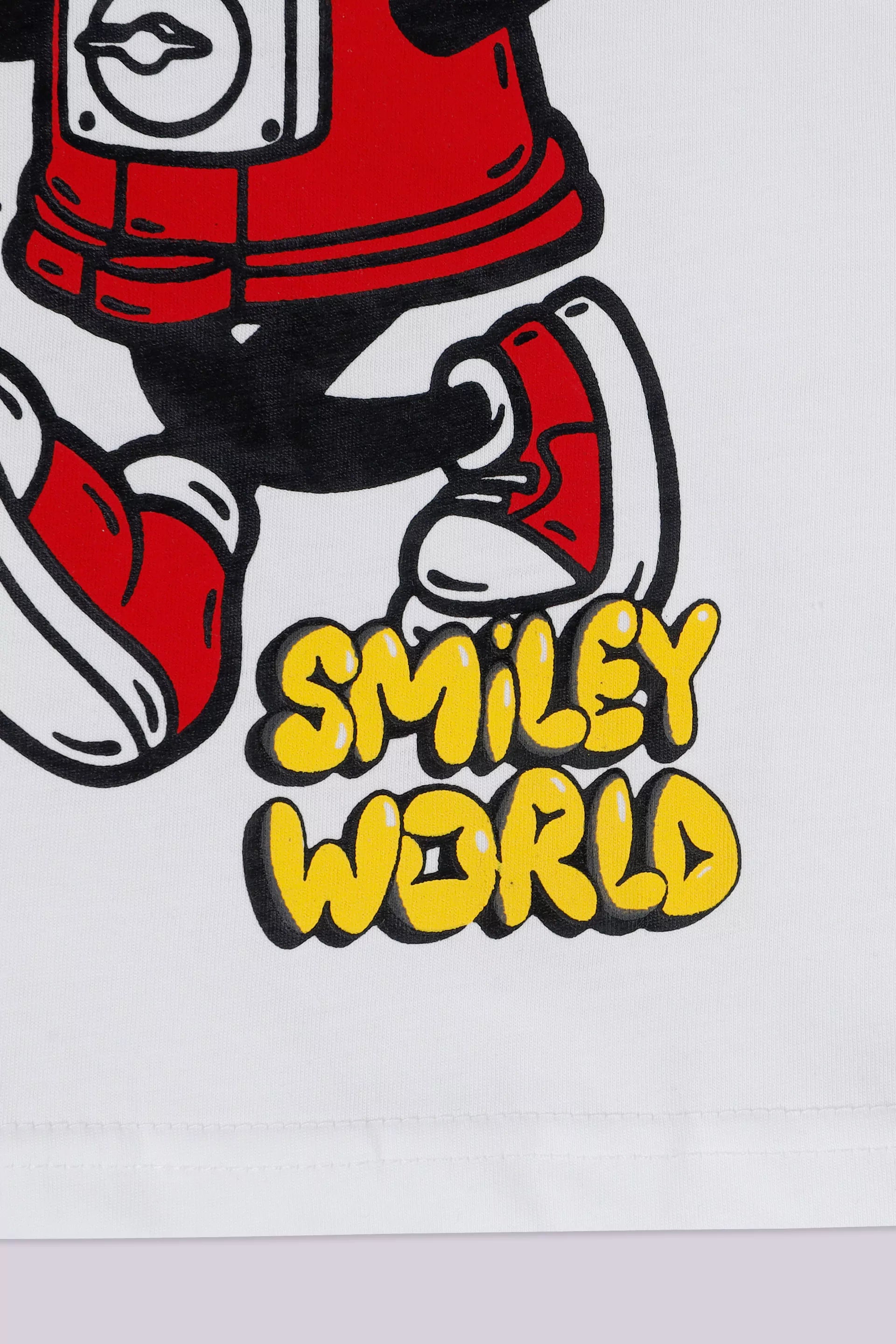 Smiley Graphic T-Shirt - Cougar Clothing
