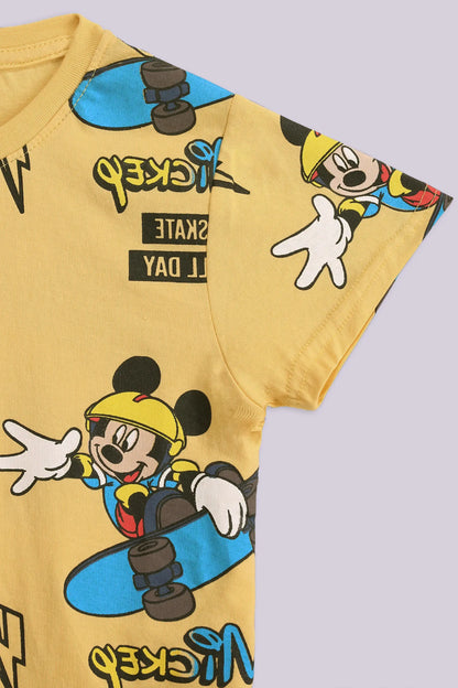 All-Over Printed T-Shirt - Cougar Clothing