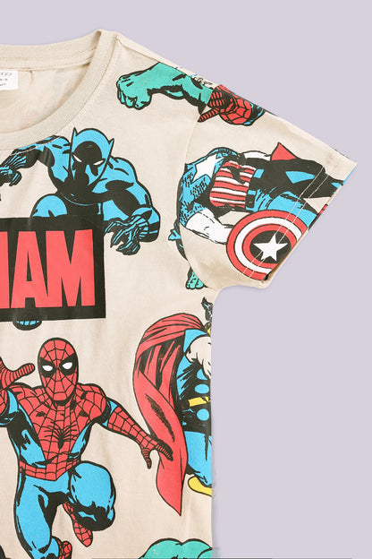 All-Over Printed T-Shirt - Cougar Clothing