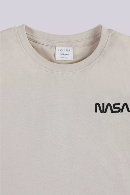 Text Printed T-Shirt - Cougar Clothing