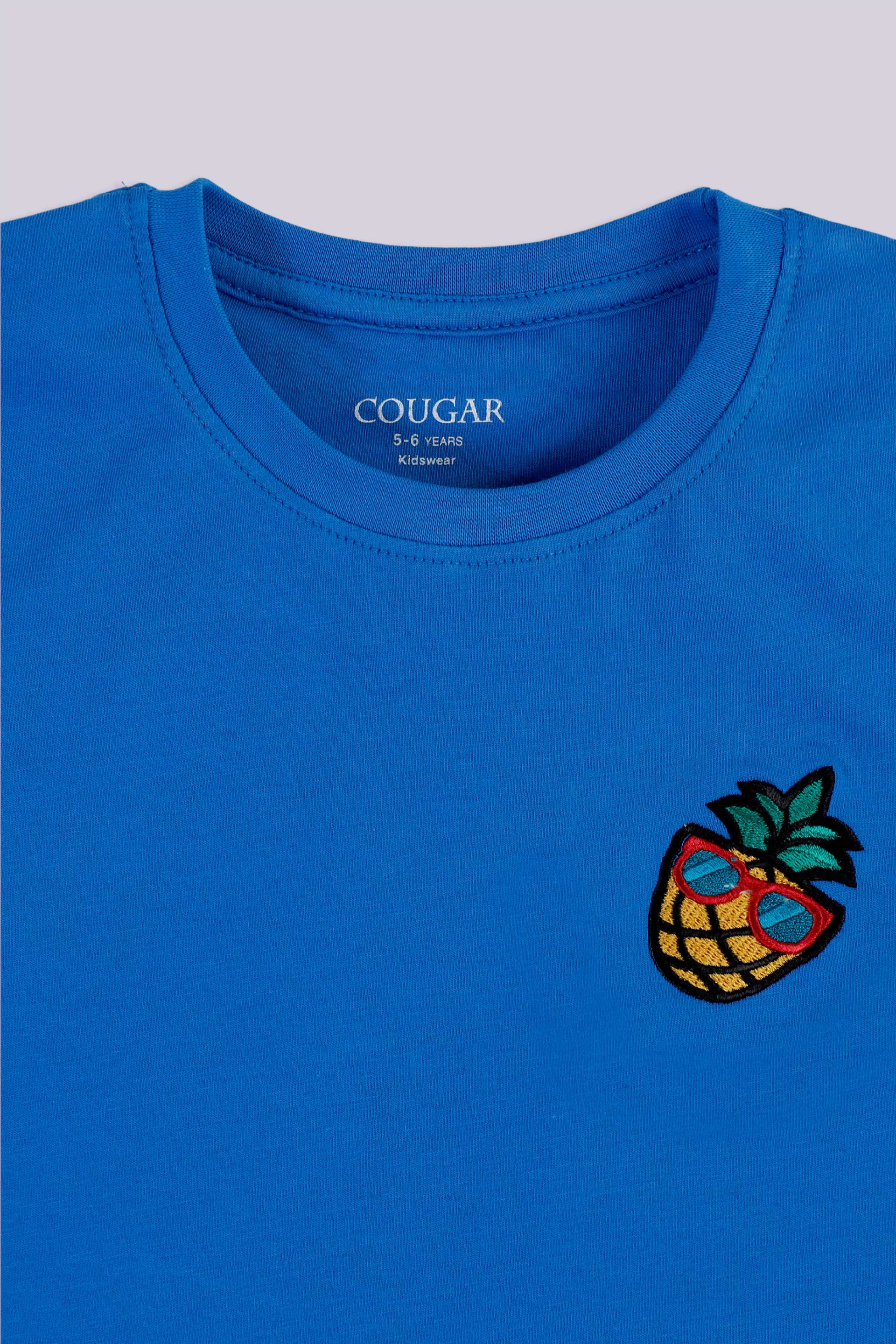 Minimal Embroidered T-Shirt - Cougar Clothing