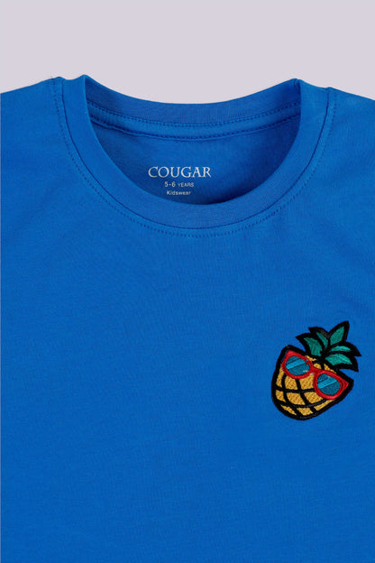 Minimal Embroidered T-Shirt - Cougar Clothing