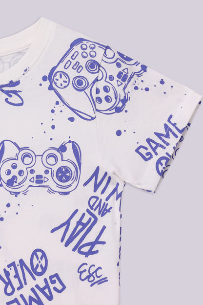 All Over Printed T-Shirt - Cougar Clothing