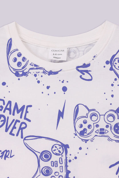 All Over Printed T-Shirt - Cougar Clothing