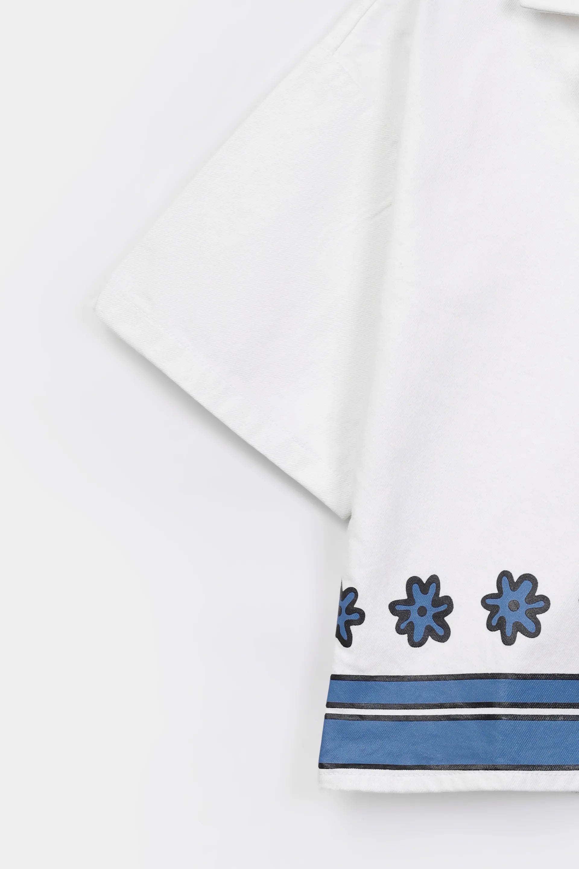 Printed Hem Resort Shirt - Cougar Clothing