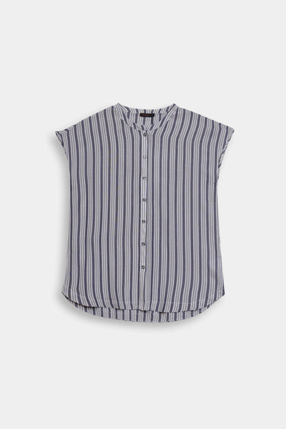 Yarn-Dyed Striped Top - Cougar Clothing