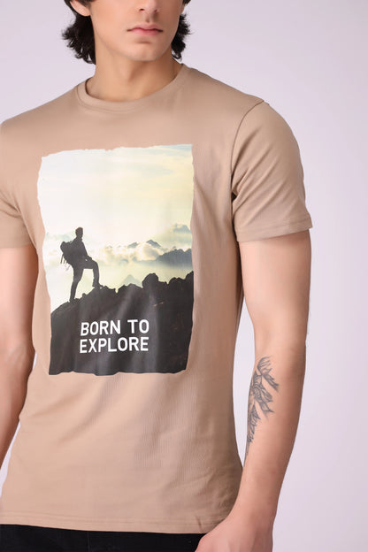 Regular Fit Printed T-Shirt - Cougar Clothing