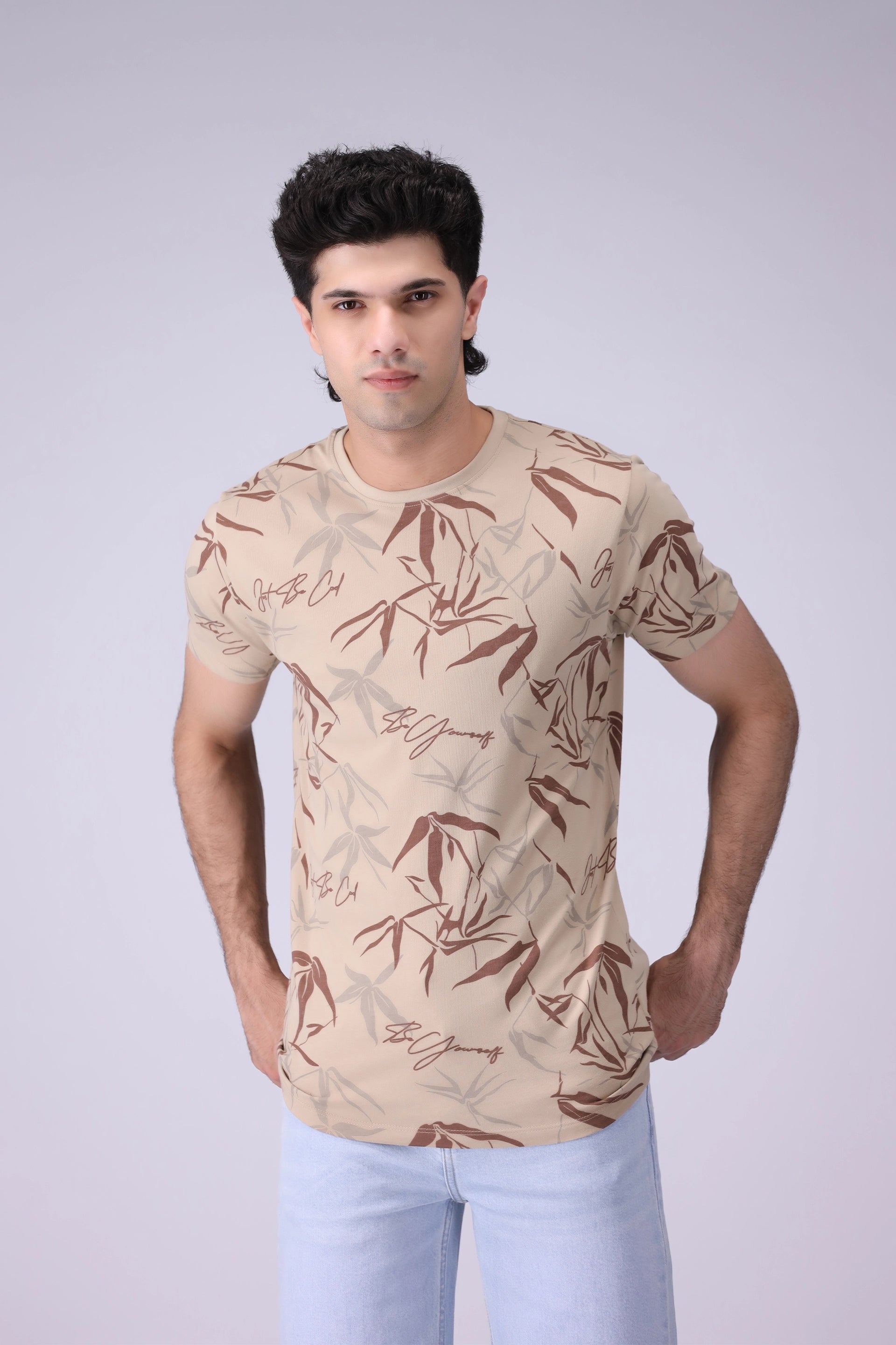 All-Over Printed T-Shirt - Cougar Clothing