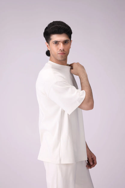 Off-White Oversized T-Shirt - Cougar Clothing