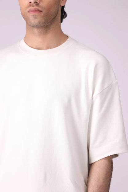 Off-White Oversized T-Shirt - Cougar Clothing