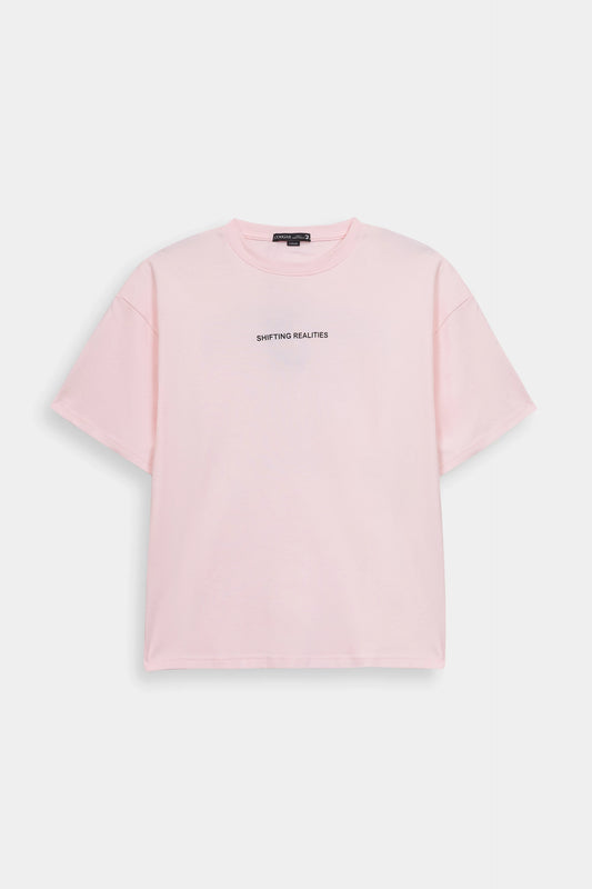 Oversized Interlock T-Shirt - Cougar Clothing