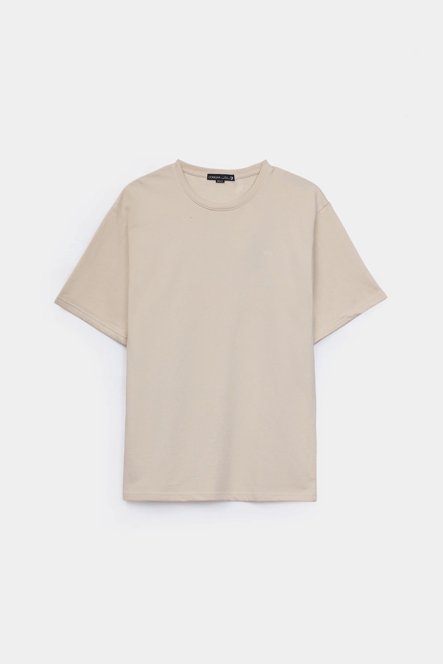 Relaxed Fit Terry T-Shirt - Cougar Clothing