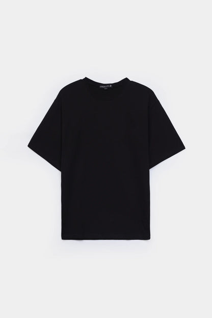Relaxed Fit Terry T-Shirt - Cougar Clothing