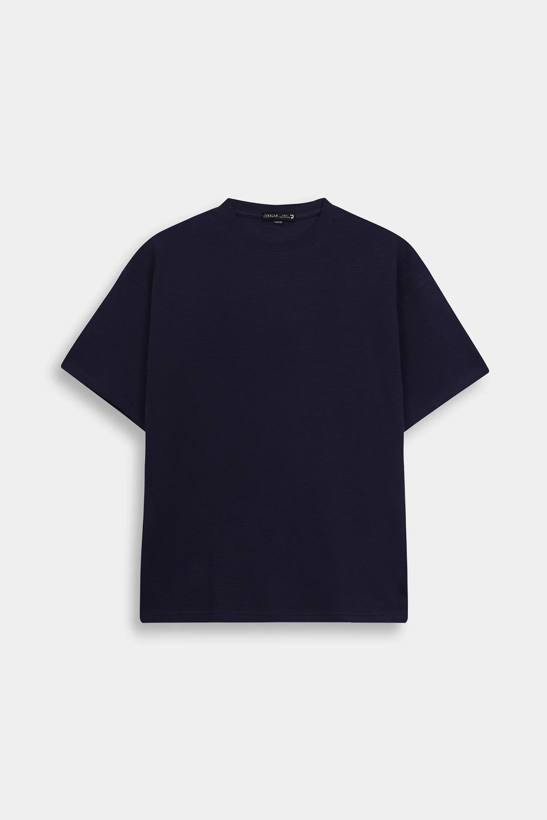 Ottoman-Knit Oversized T-Shirt - Cougar Clothing