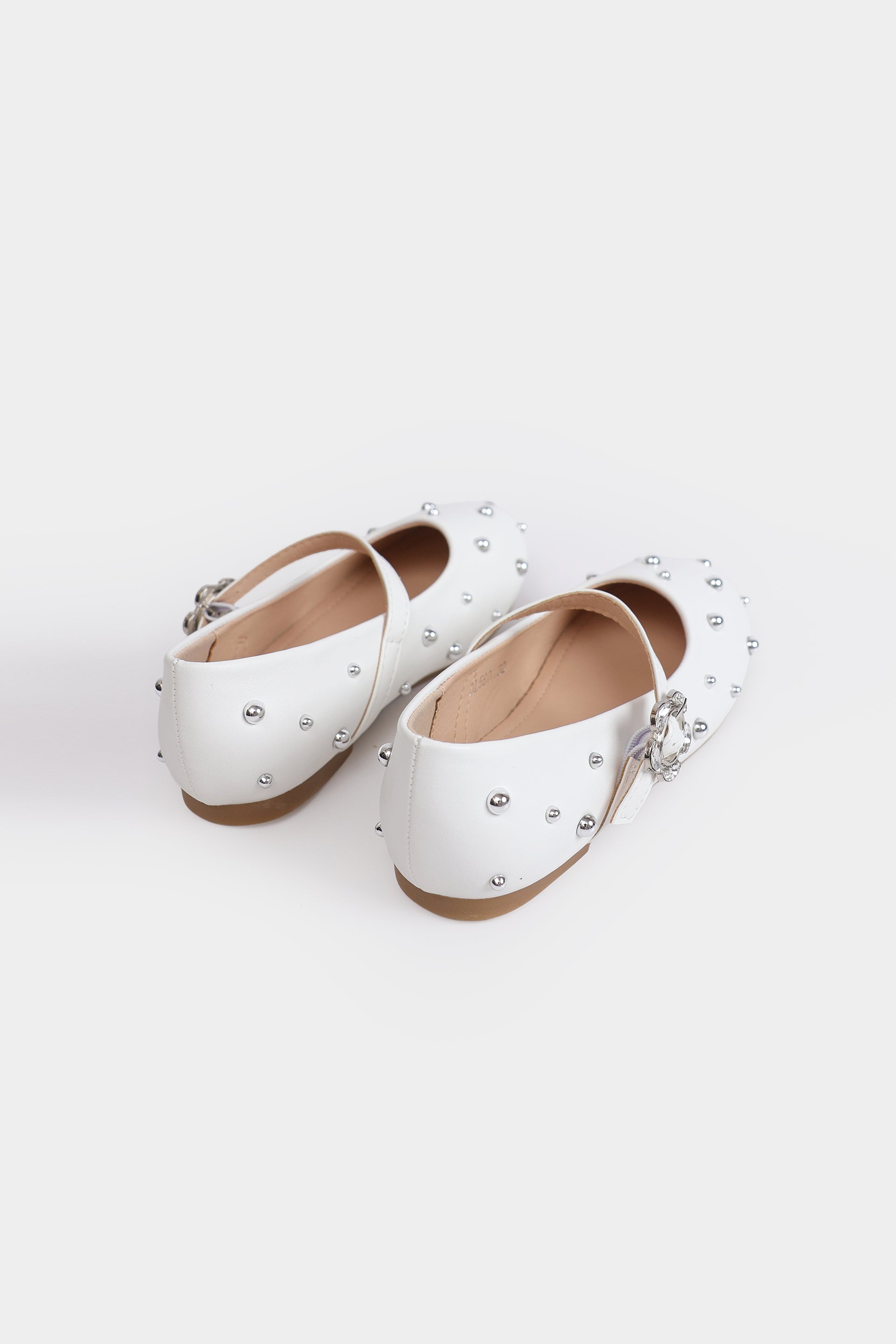 Studded Ballet Flats - Cougar Clothing
