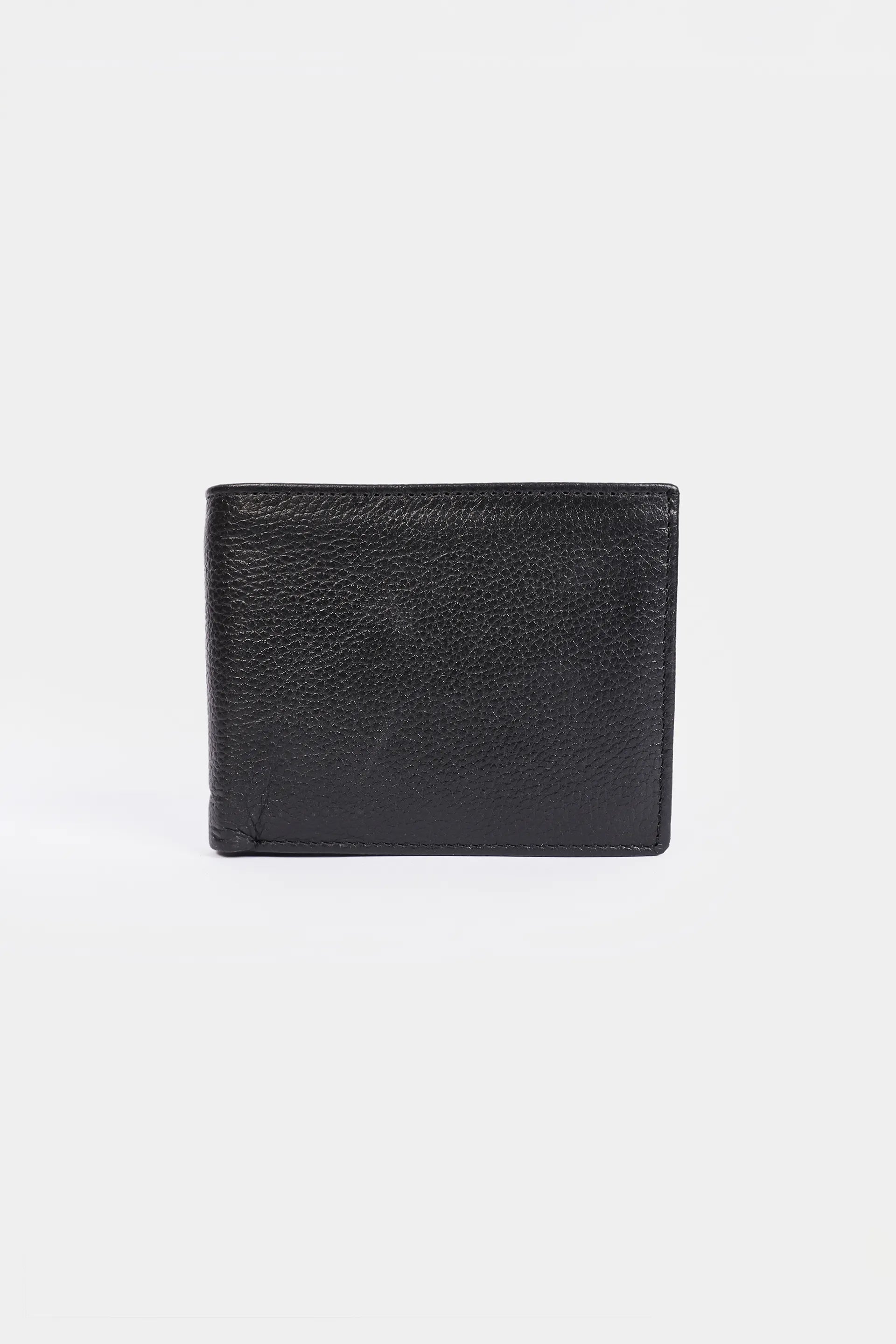 Bifold Leather Wallet With Coin Pouch - Cougar Clothing