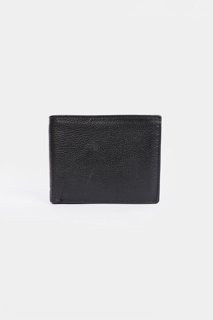 Bifold Leather Wallet With Coin Pouch - Cougar Clothing