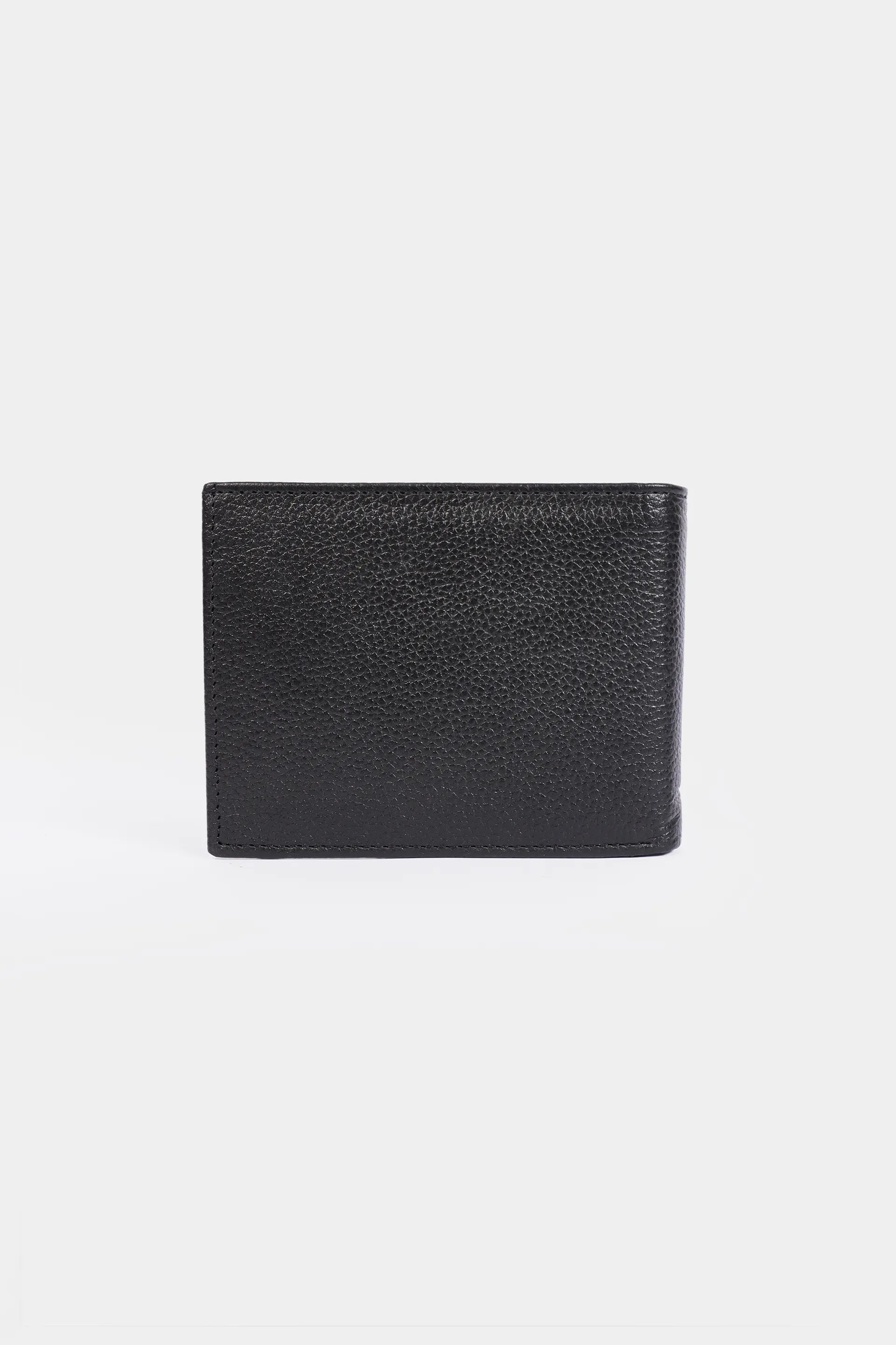 Bifold Leather Wallet With Coin Pouch - Cougar Clothing