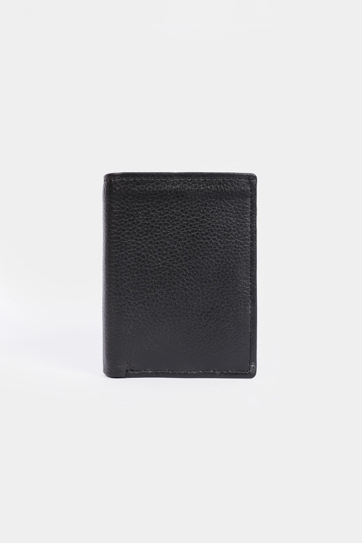 Leather Wallet With Press Stud - Cougar Clothing