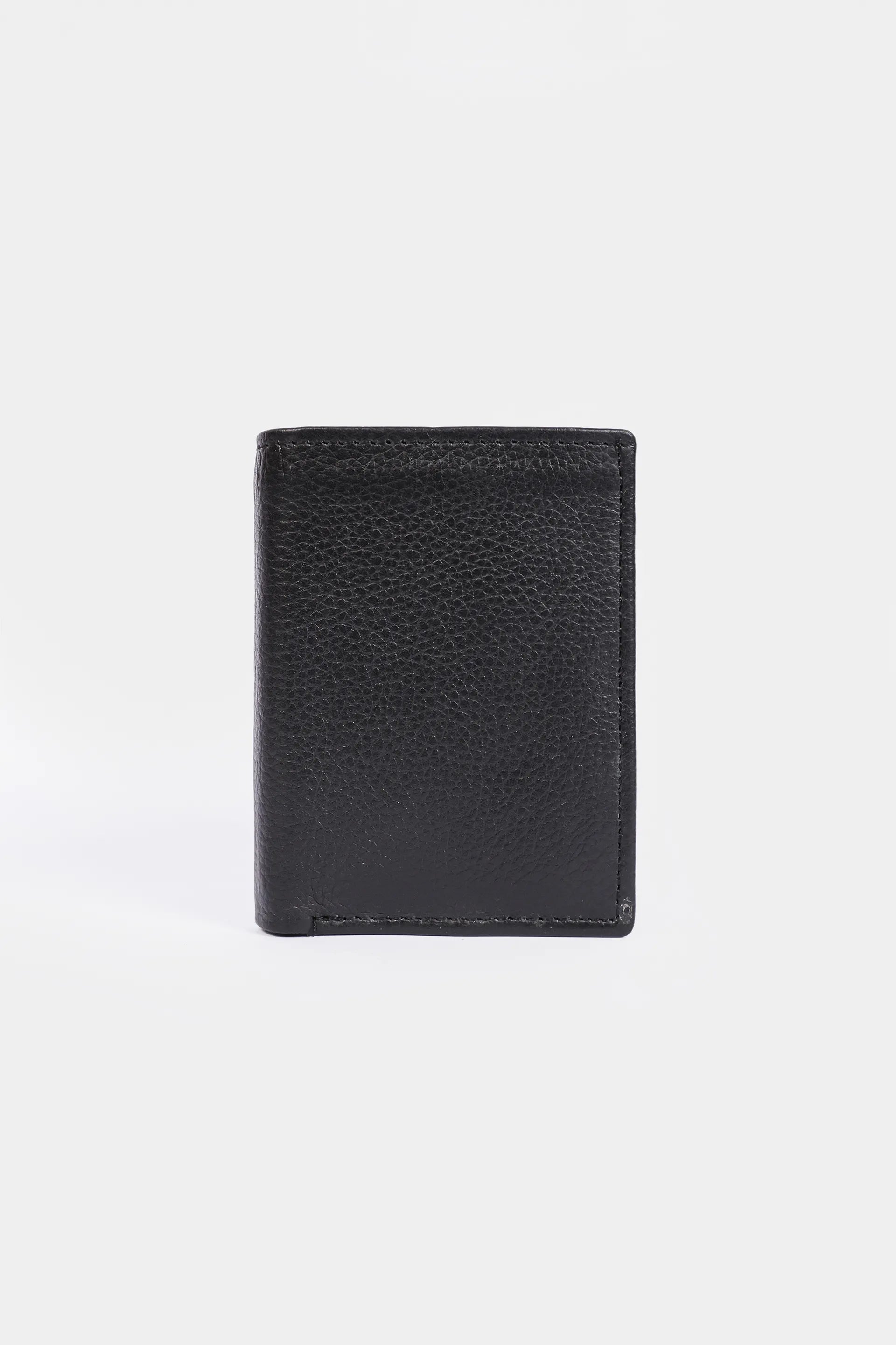 Leather Wallet With Press Stud - Cougar Clothing