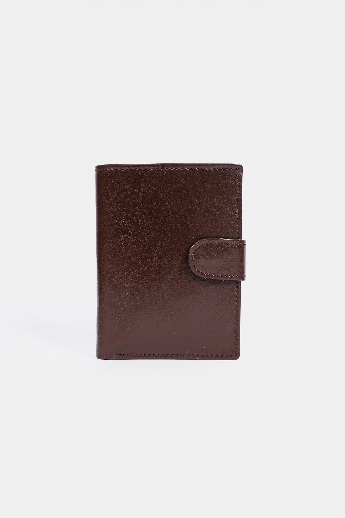 Leather Wallet With Snap Closure - Cougar Clothing