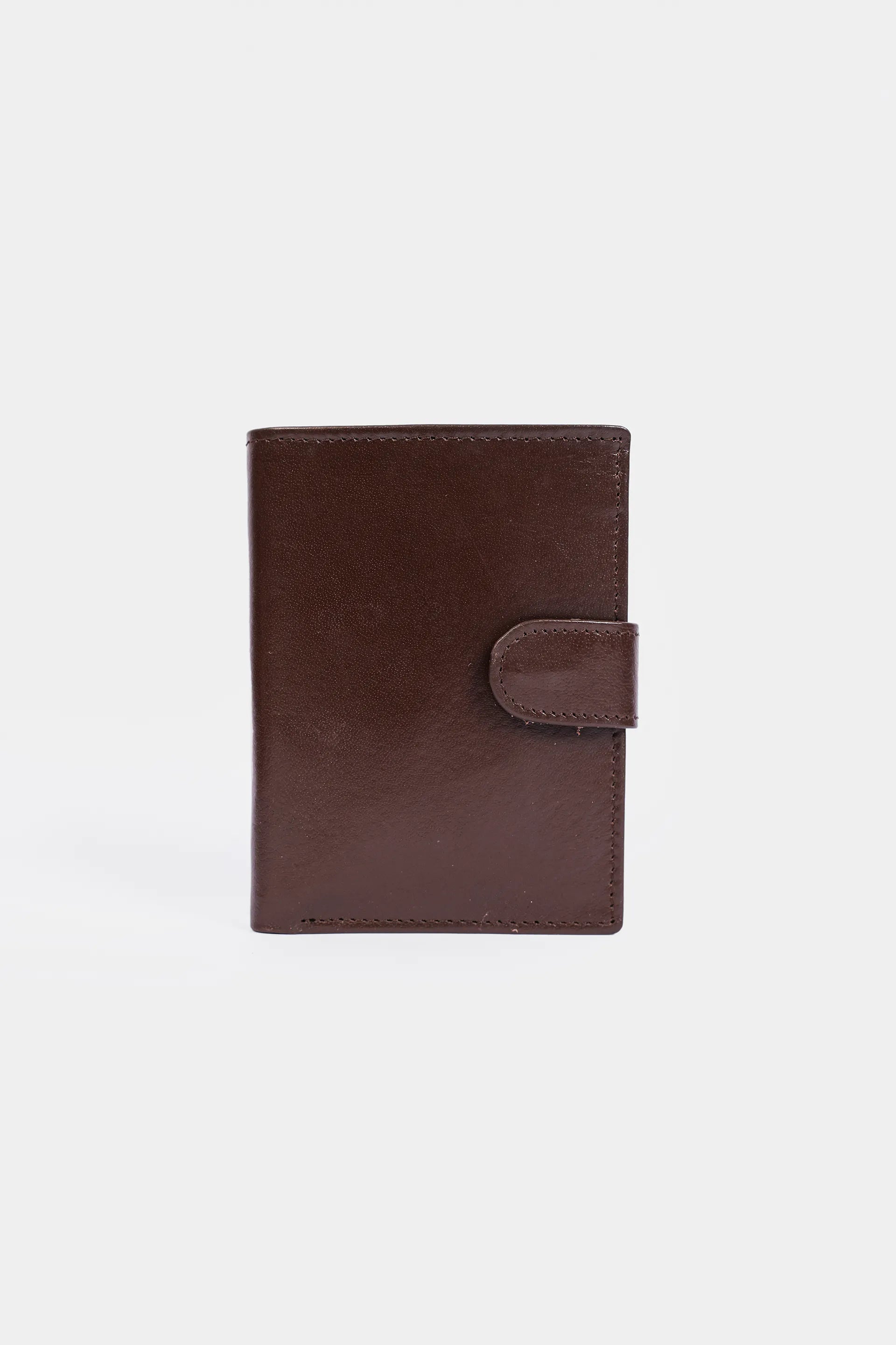 Leather Wallet With Snap Closure - Cougar Clothing