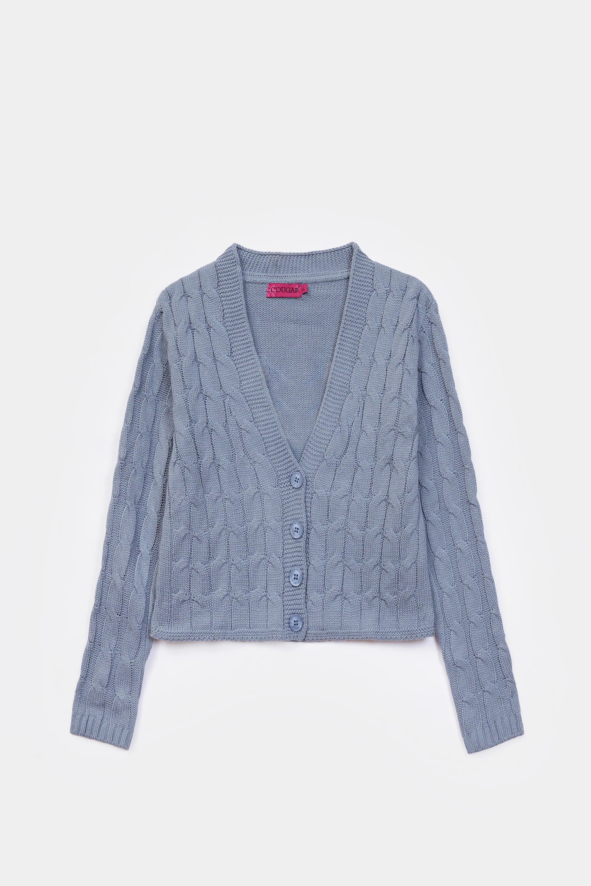 Cable Knit Cardigan - Cougar Clothing