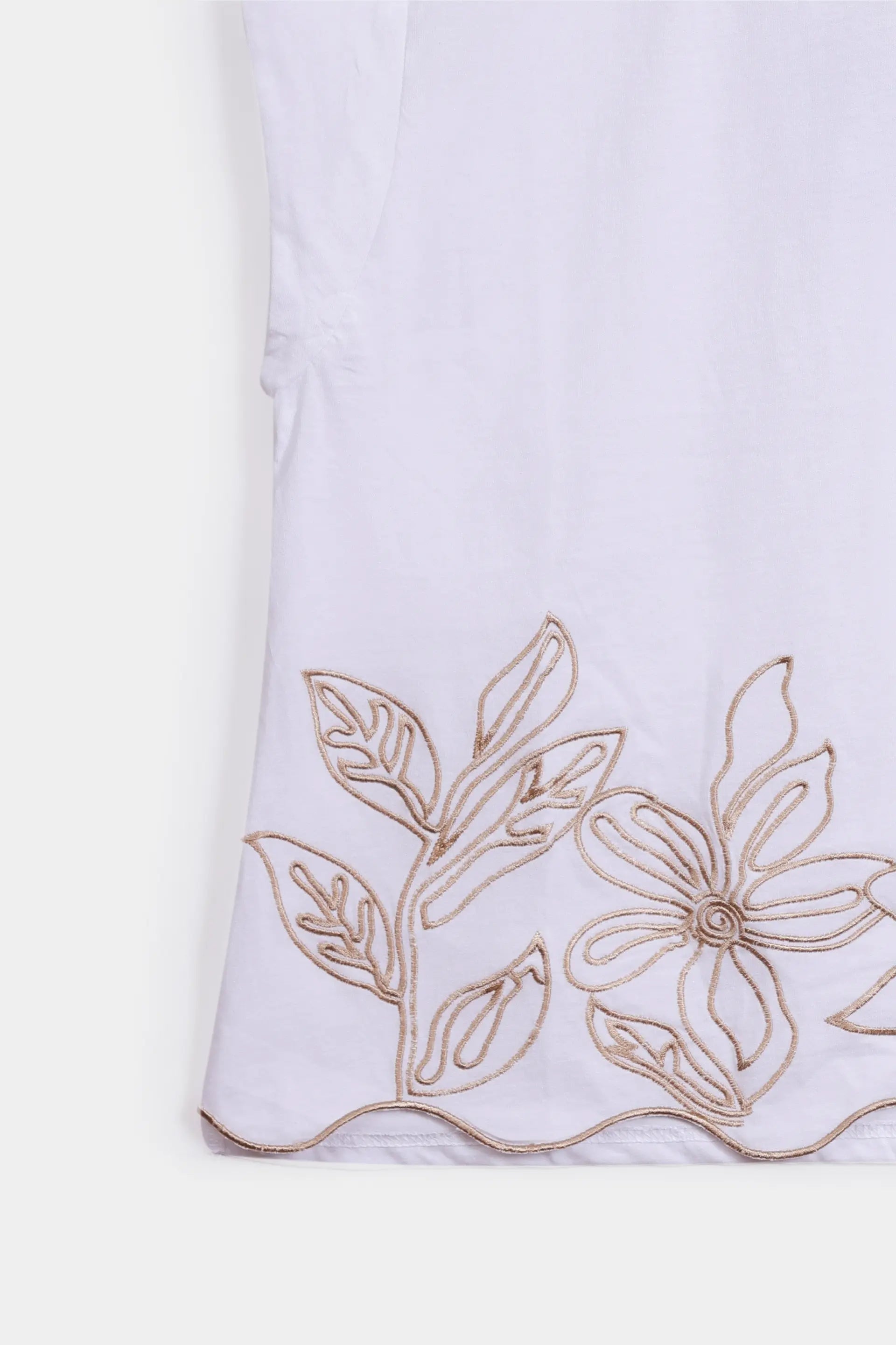 Embroidered Sleeveless T-Shirt - Cougar Clothing