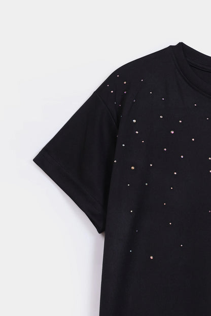 Embellished T-Shirt - Cougar Clothing