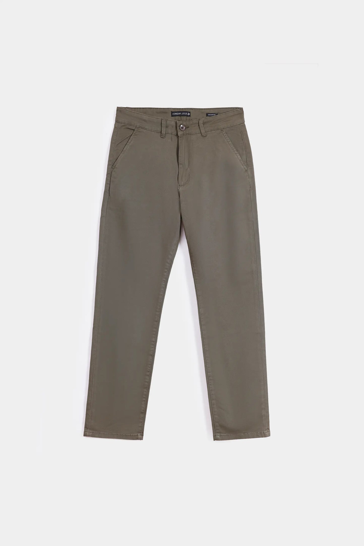 Straight Fit Chino Pants - Cougar Clothing