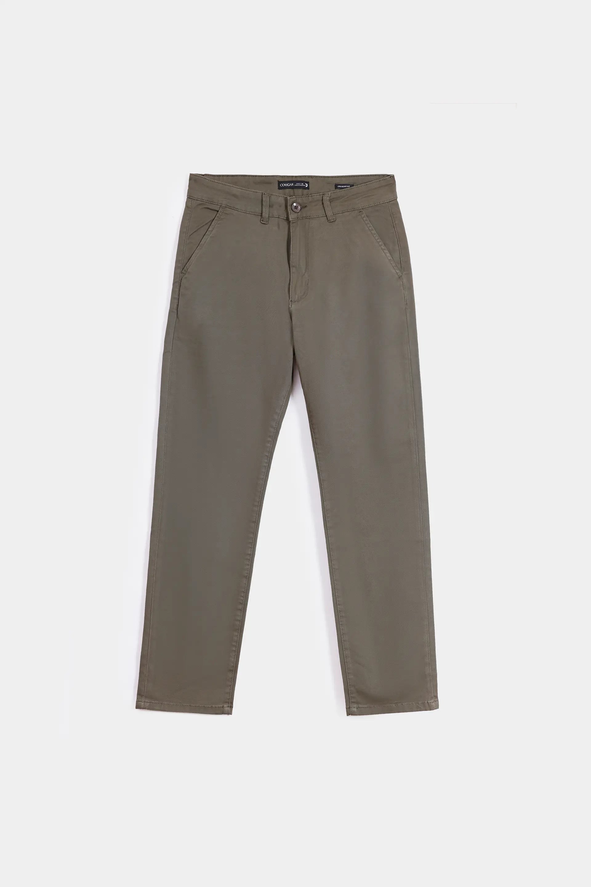 Straight Fit Chino Pants - Cougar Clothing