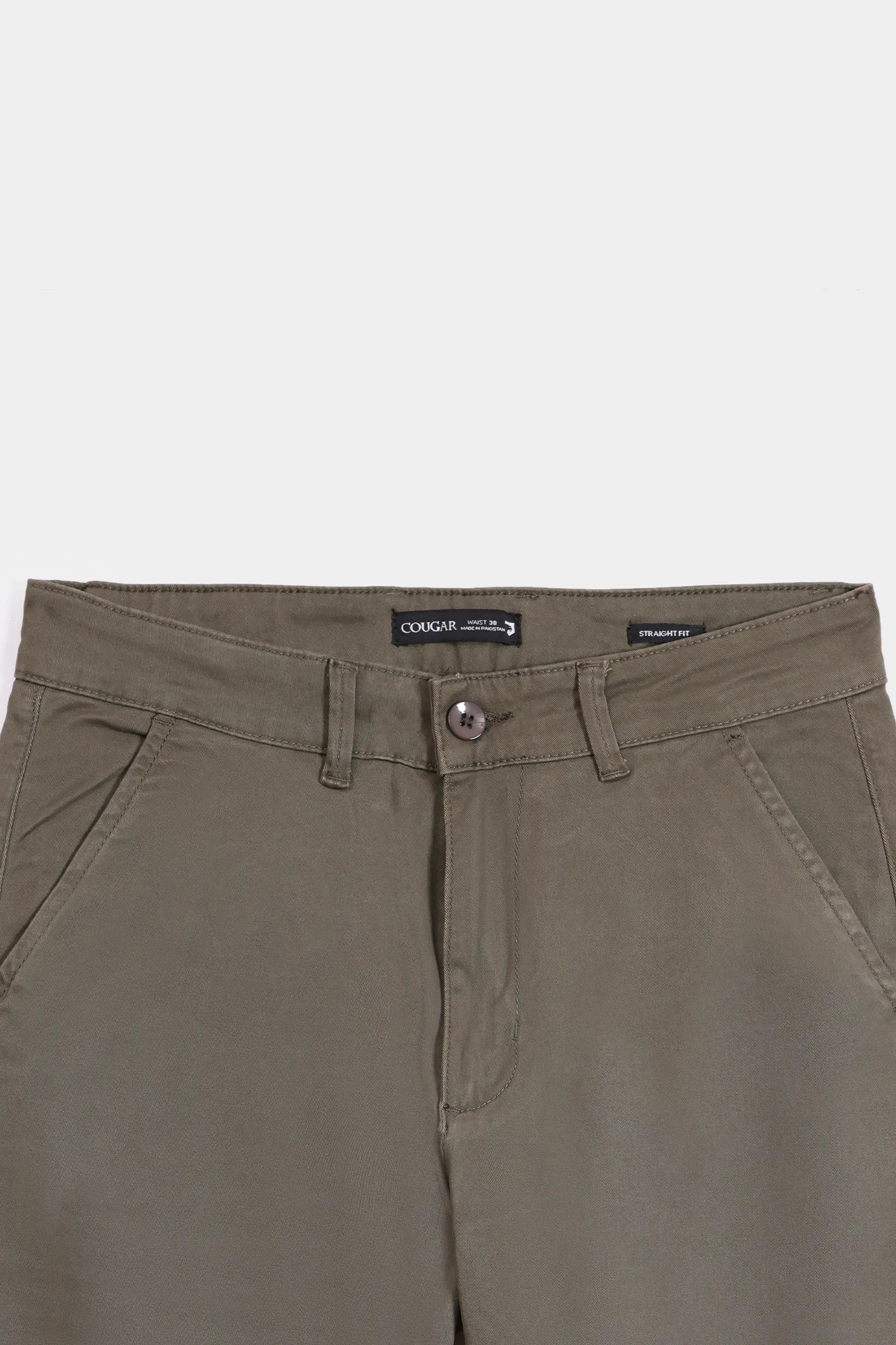 Straight Fit Chino Pants - Cougar Clothing