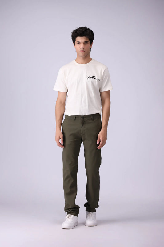Slim Fit Chino Pants - Cougar Clothing