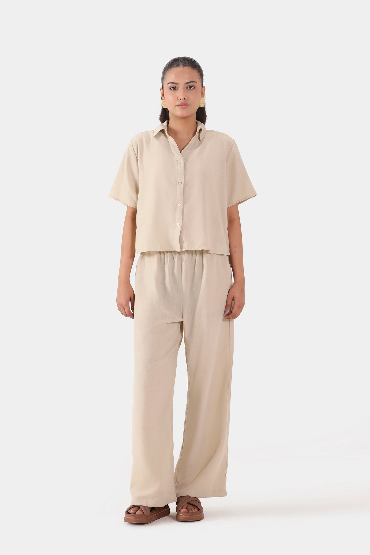 Short-Sleeve Button-Down - Cougar Clothing