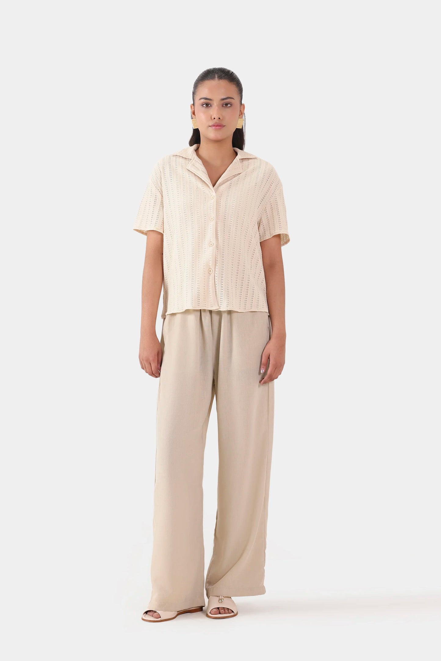 Jacquard Knit Shirt - Cougar Clothing